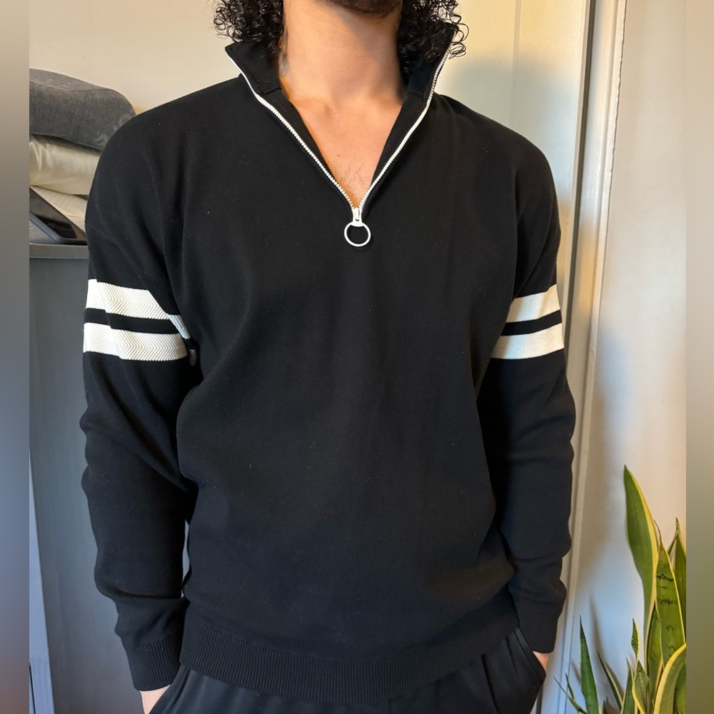 ZARA Men’s Knitwear Half Zip | Size L